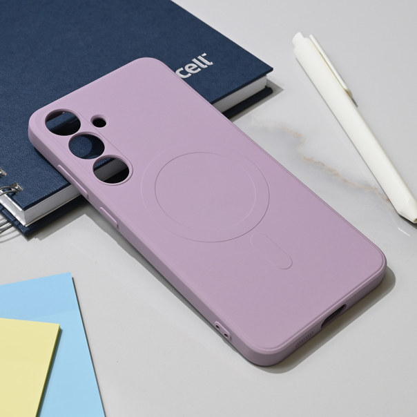 Maska za Samsung Galaxy S24 Plus Teracell Giulietta Magsafe ljubičasta - 218577