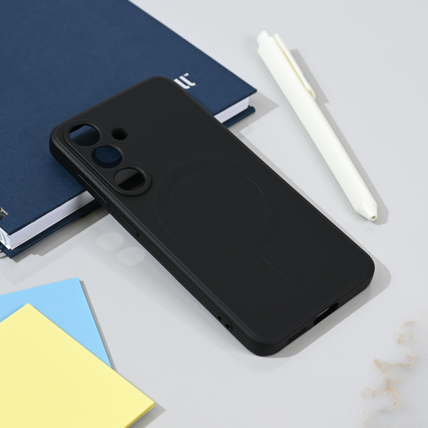 Maska za Samsung Galaxy S25 Teracell Giulietta Magsafe crna - 219264