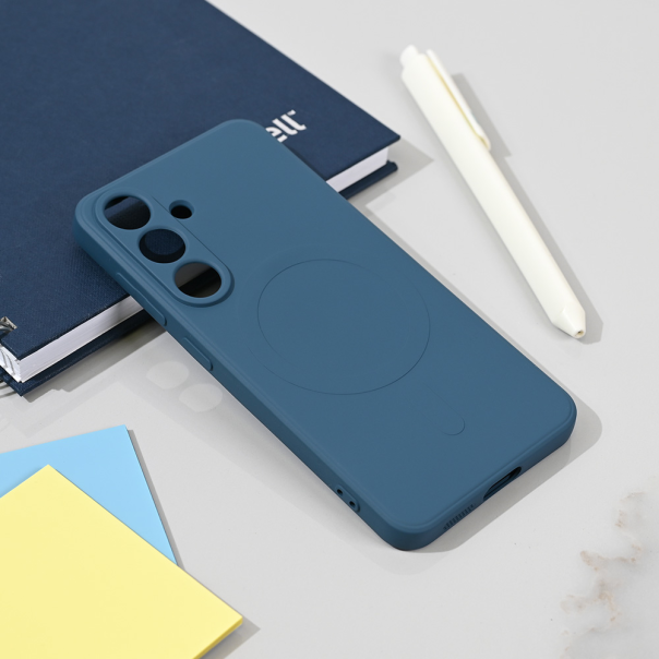 Maska za Samsung Galaxy S25 Teracell Giulietta Magsafe plava - 219266