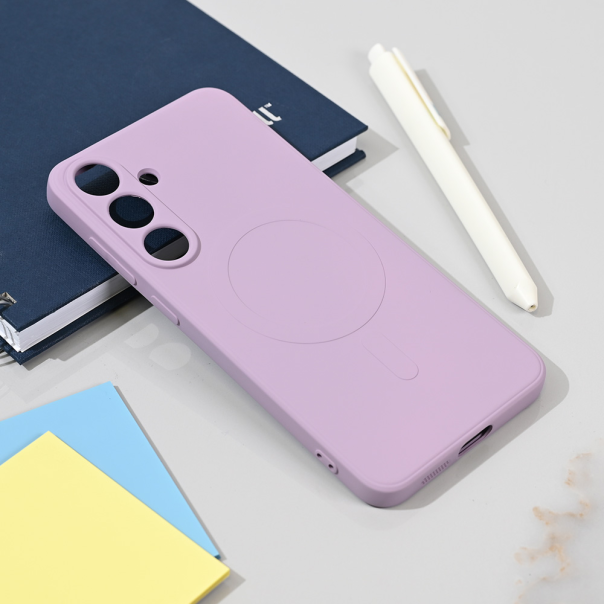 Maska za Samsung Galaxy S25 Plus Teracell Giulietta Magsafe ljubičasta - 219269