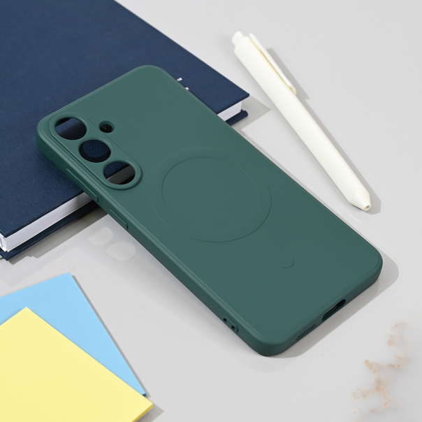 Torbica Teracell Giulietta Magsafe za Samsung S936B Galaxy S25 Plus tamno zelena - 219271