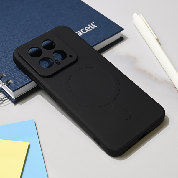 Maska za Xiaomi 14 Teracell Giulietta Magsafe crna - 218584