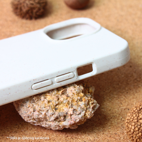 Maska za iPhone 14 Plus 6.7 Teracell Giulietta Nature bela - 213558