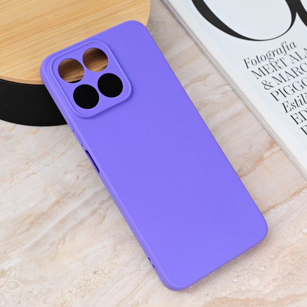 Maska za Honor 200 Smart/Honor X7c mat Teracell Giulietta ljubičasta - 218475