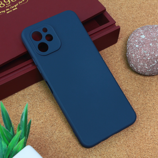 Maska za Huawei Nova Y61 mat Teracell Giulietta tamno plava - 206744