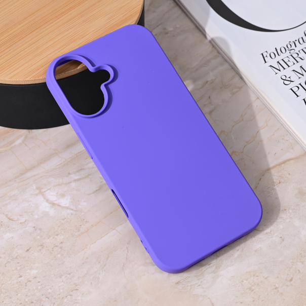 Maska za iPhone 16 6.1 mat Teracell Giulietta ljubičasta - 215634