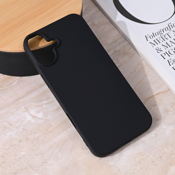 Maska za iPhone 16 Plus 6.7 mat Teracell Giulietta crna - 215639
