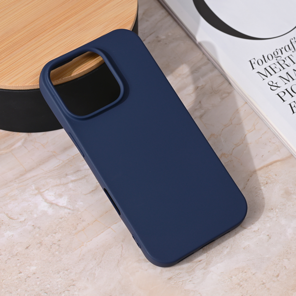 Maska za iPhone 16 Pro 6.3 mat Teracell Giulietta tamno plava - 215646