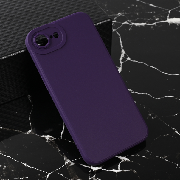 Maska za iPhone 16e 6.1 mat Teracell Giulietta tamno ljubičasta - 220926