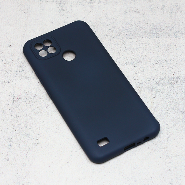 Maska za Realme C21 mat Teracell Giulietta tamno plava - 97394