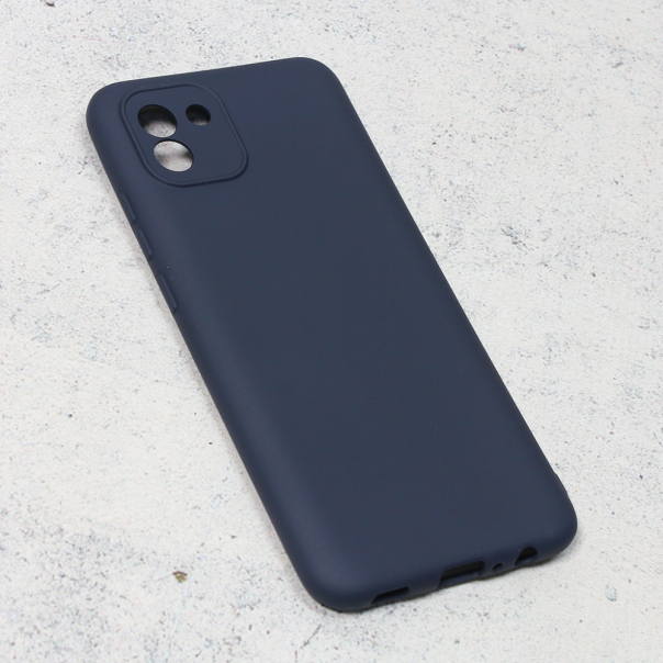 Maska za Samsung Galaxy A03 mat Teracell Giulietta tamno plava - 200611-1