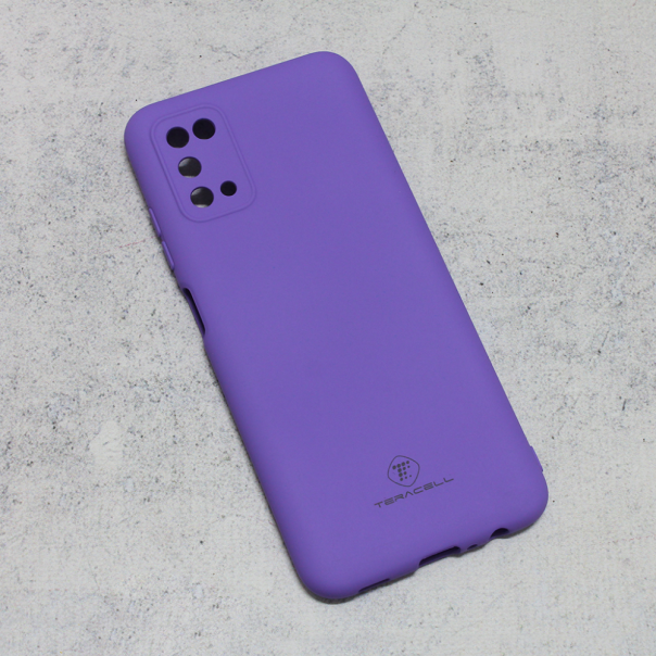 Maska za Samsung Galaxy A03s mat Teracell Giulietta ljubičasta - 95490