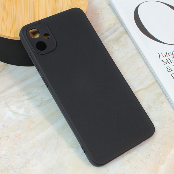 Maska za Samsung Galaxy A05 mat Teracell Giulietta crna - 210677