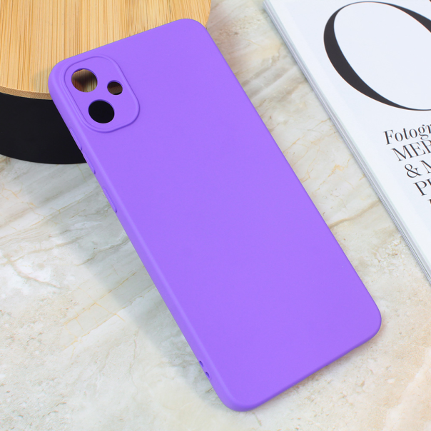 Maska za Samsung Galaxy A05 mat Teracell Giulietta ljubičasta - 210678