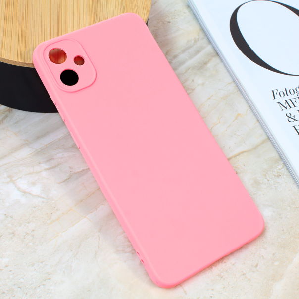 Maska za Samsung Galaxy A05 mat Teracell Giulietta roze - 210679