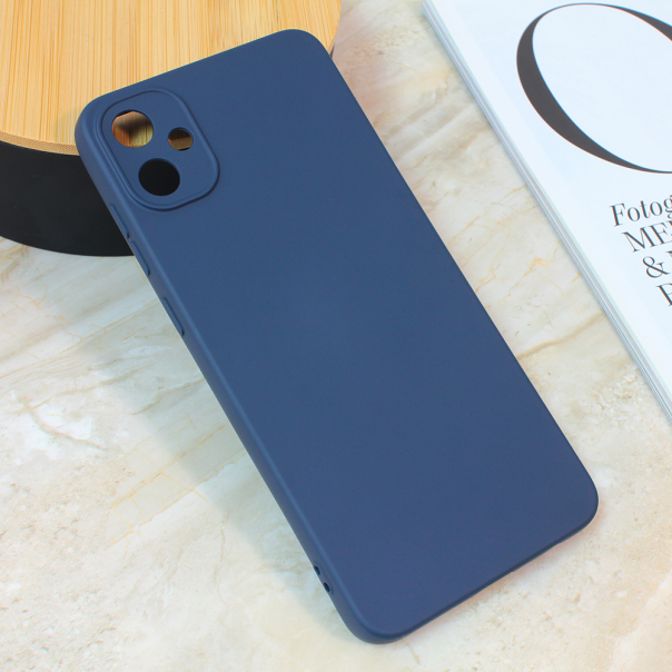 Maska za Samsung Galaxy A05 mat Teracell Giulietta tamno plava - 210680