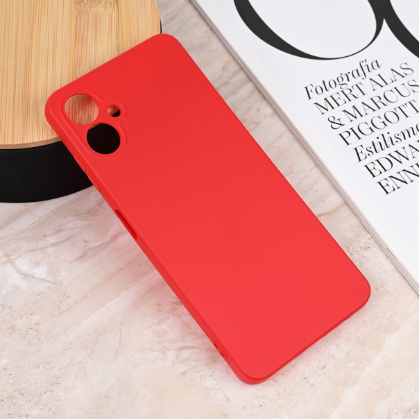 Torbica Teracell Giulietta za Samsung A065F Galaxy A06 mat crvena - 217508