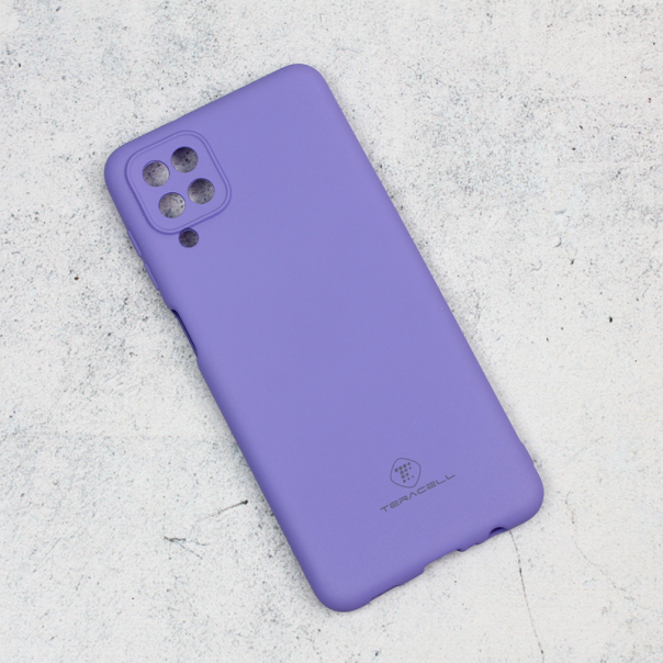 Maska za Samsung Galaxy A12 mat Teracell Giulietta ljubičasta - 94556