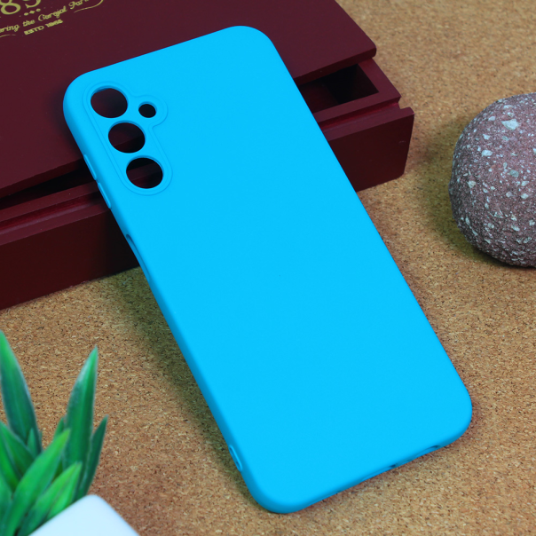 Maska za Samsung Galaxy A14 4G/5G mat Teracell Giulietta svetlo plava - 206755