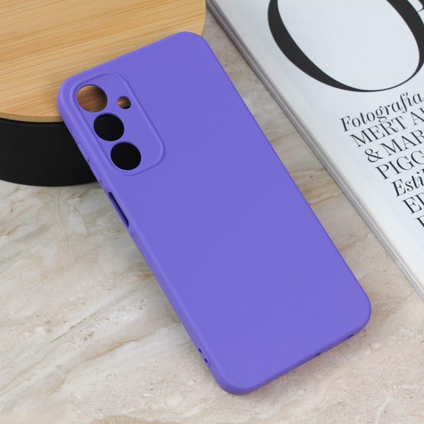 Maska za Samsung Galaxy A25 5G mat Teracell Giulietta ljubičasta - 212529