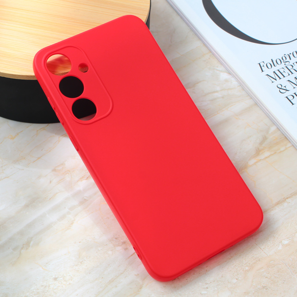 Maska za Samsung Galaxy A35 5G mat Teracell Giulietta crvena - 212536