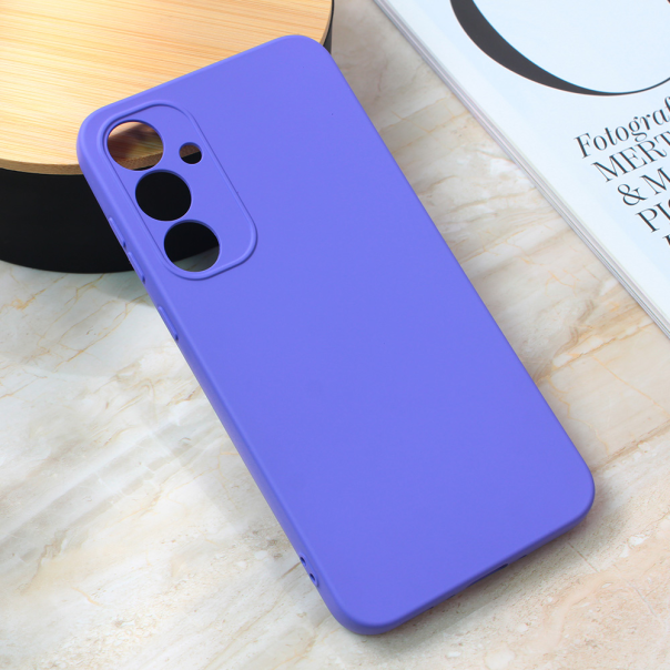 Maska za Samsung Galaxy A35 5G mat Teracell Giulietta ljubičasta - 212537