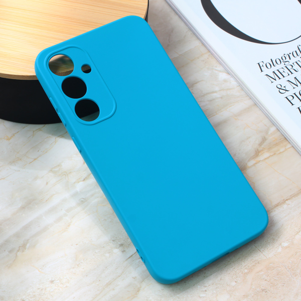 Maska za Samsung Galaxy A35 5G mat Teracell Giulietta svetlo plava - 212540