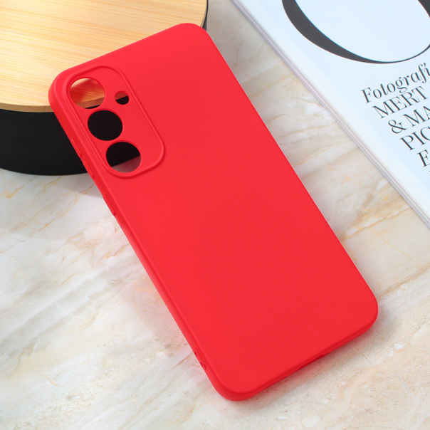 Maska za Samsung Galaxy A55 5G mat Teracell Giulietta crvena - 212545