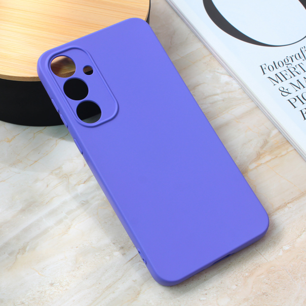 Maska za Samsung Galaxy A55 5G mat Teracell Giulietta ljubičasta - 212546
