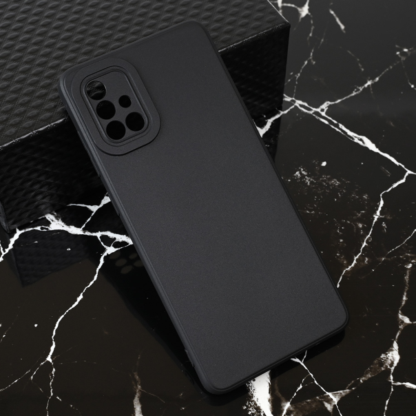 Maska za Samsung Galaxy A71 mat Teracell Giulietta crna - 77519