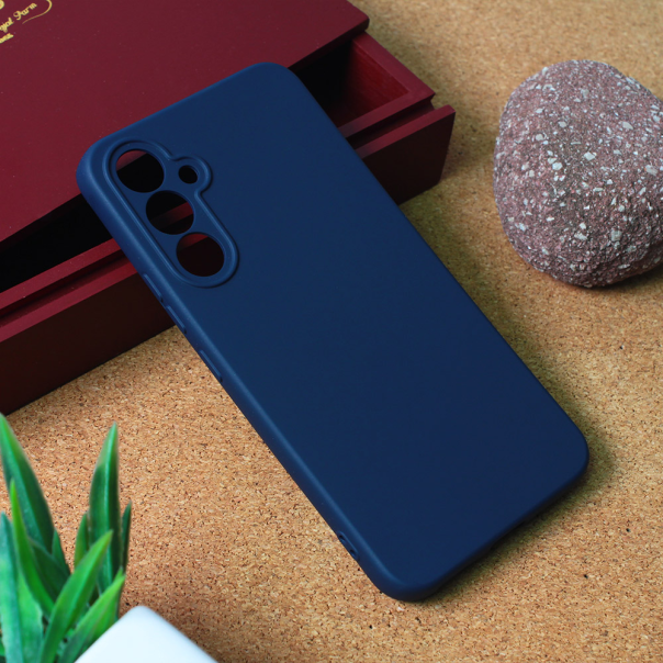 Maska za Samsung Galaxy A54 5G mat Teracell Giulietta tamno plava - 205994