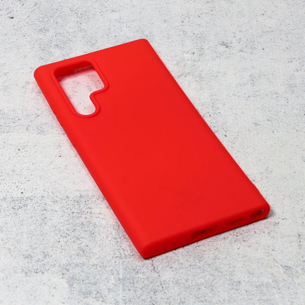 Maska za Samsung Galaxy S22 Ultra 5G mat Teracell Giulietta crvena - 99044