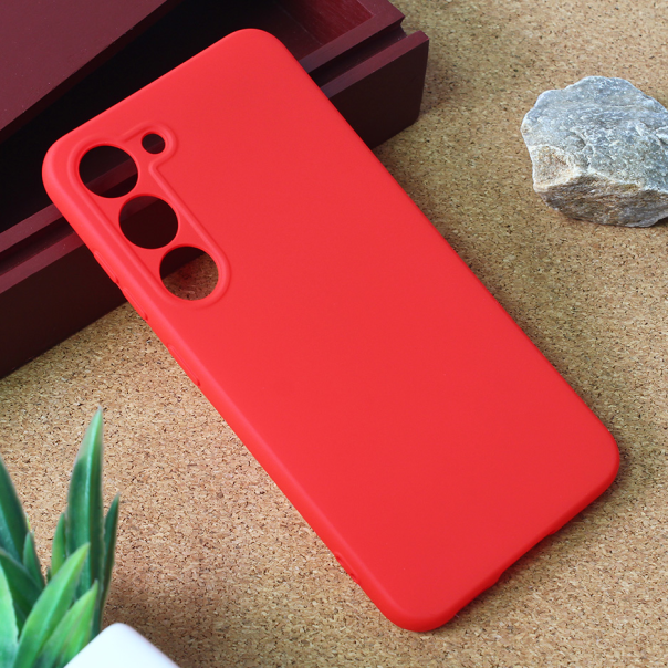 Maska za Samsung Galaxy S23 Plus mat Teracell Giulietta crvena - 205448