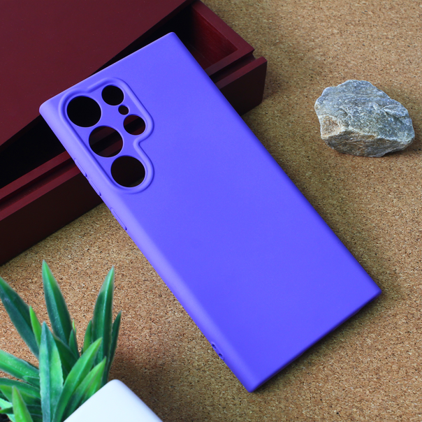 Maska za Samsung Galaxy S23 Ultra mat Teracell Giulietta ljubičasta - 205455