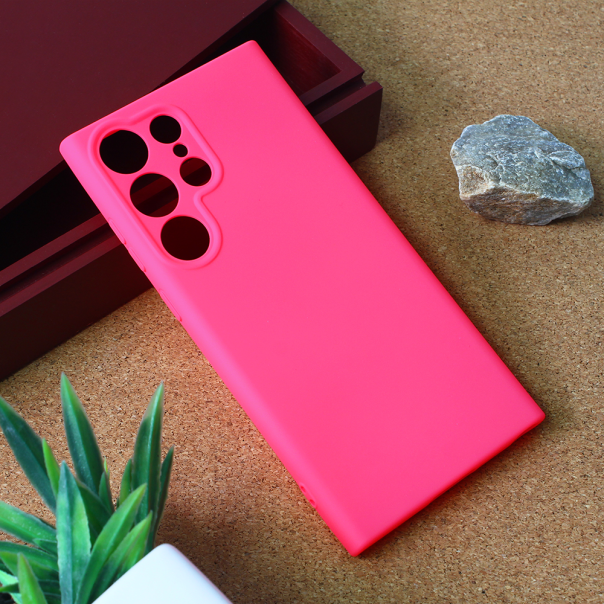 Maska za Samsung Galaxy S23 Ultra mat Teracell Giulietta pink - 205456