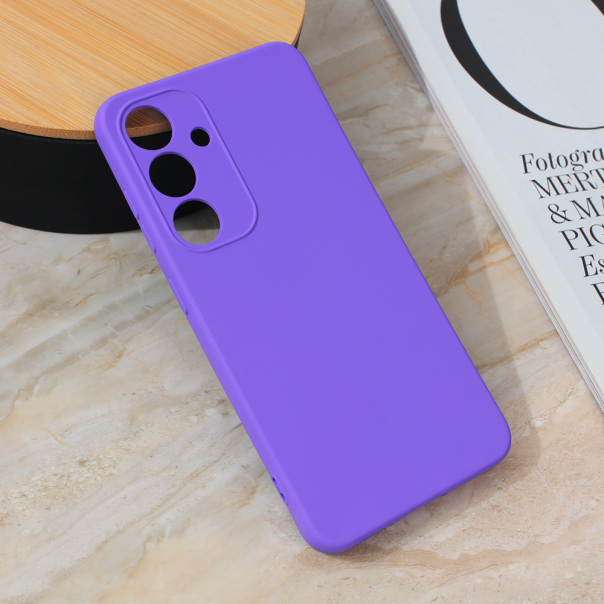 Maska za Samsung Galaxy S24 mat Teracell Giulietta ljubičasta - 211973