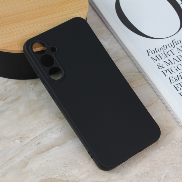 Maska za Samsung Galaxy S23 FE mat Teracell Giulietta crna - 212556