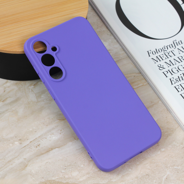 Maska za Samsung Galaxy S23 FE mat Teracell Giulietta ljubičasta - 212557