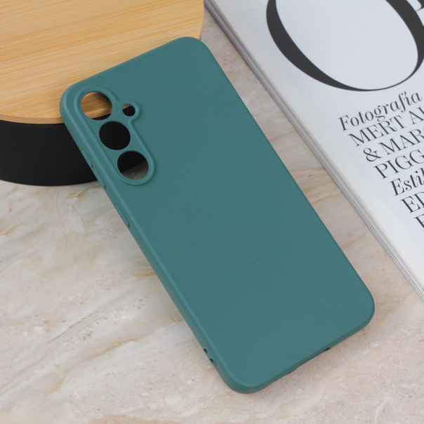 Maska za Samsung Galaxy S23 FE mat Teracell Giulietta tamno zelena - 212560