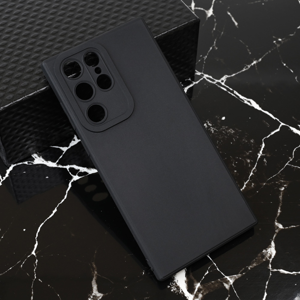 Maska za Samsung Galaxy S22 Ultra 5G mat Teracell Giulietta crna - 99043