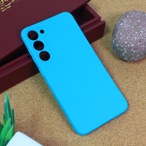 Maska za Samsung Galaxy S23 Plus mat Teracell Giulietta svetlo plava - 207198-1