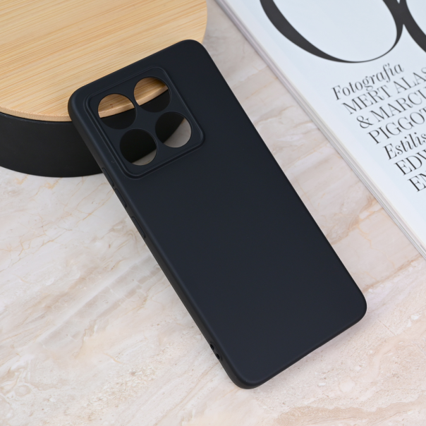 Maska za Xiaomi 14T mat Teracell Giulietta crna - 218483