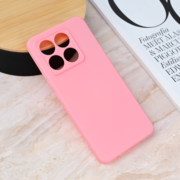 Maska za Xiaomi 14T mat Teracell Giulietta roze - 218484