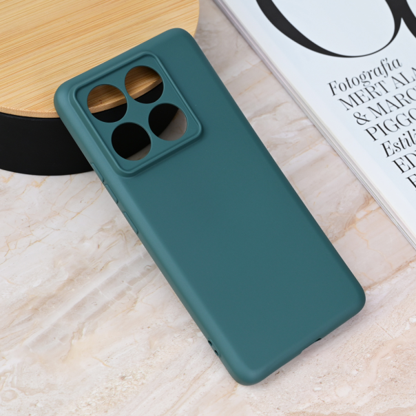 Maska za Xiaomi 14T Pro mat Teracell Giulietta zelena - 218489
