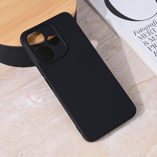 Maska za Xiaomi Redmi 13 mat Teracell Giulietta crna - 215654