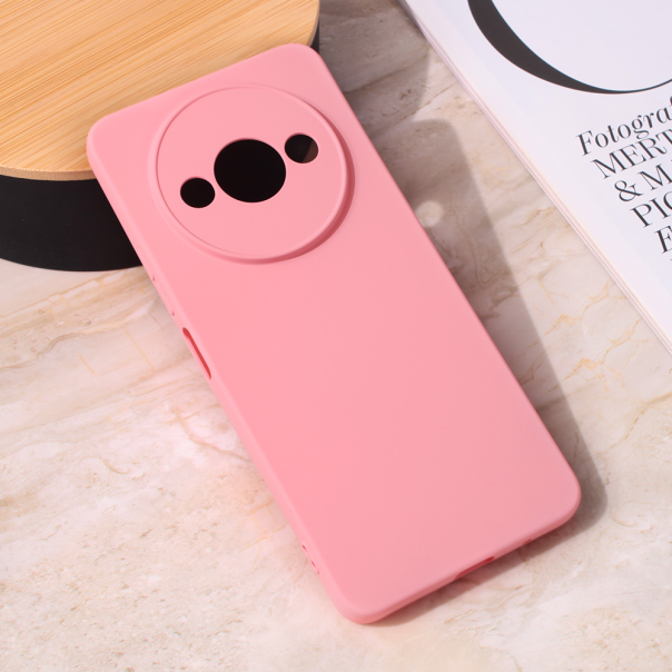 Maska za Xiaomi Redmi A3 mat Teracell Giulietta roze - 214378