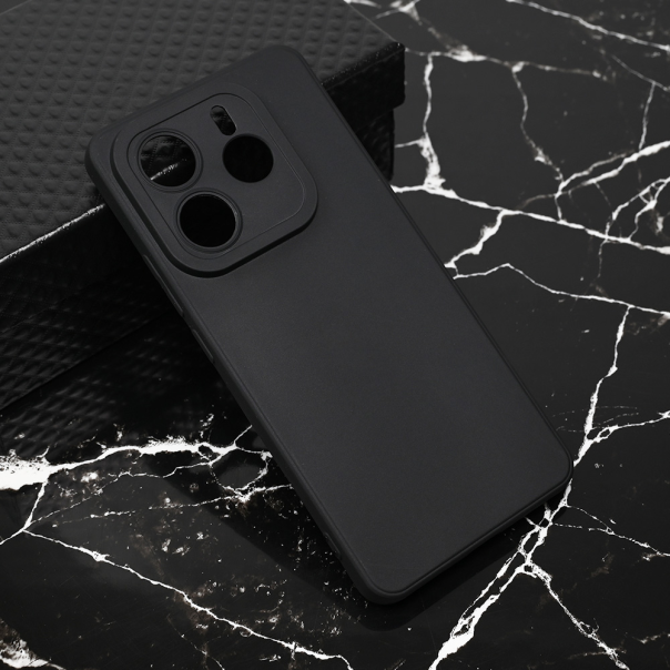 Maska za Xiaomi Redmi Note 14 5G mat Teracell Giulietta crna - 221916