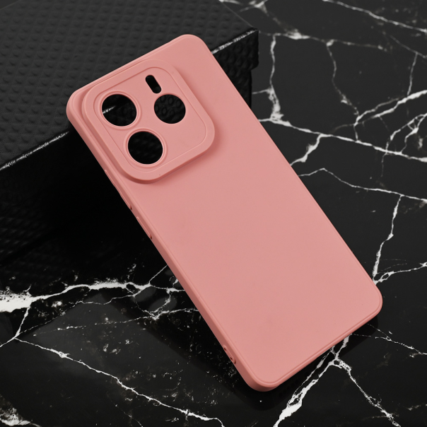 Maska za Xiaomi Redmi Note 14 5G mat Teracell Giulietta tamno roze - 221919