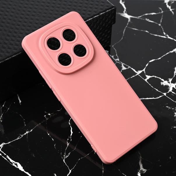Maska za Xiaomi Redmi Note 14 Pro 5G mat Teracell Giulietta tamno roze - 220482