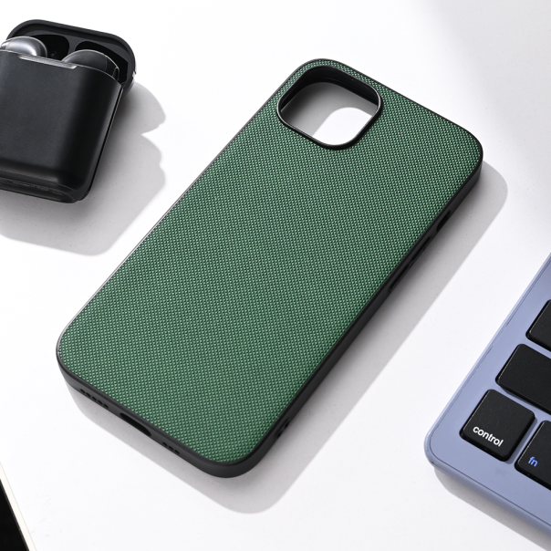 Maska za iPhone 13 6.1 Teracell Scrub tamno zelena - 219284